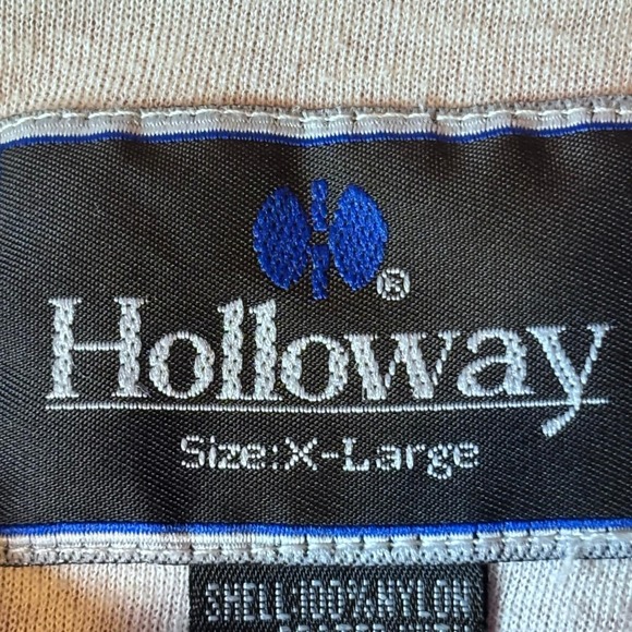 Holloway Men's Red Lightweight‎ Lined Jacket Windbreaker Activewear - Picture 9 of 10